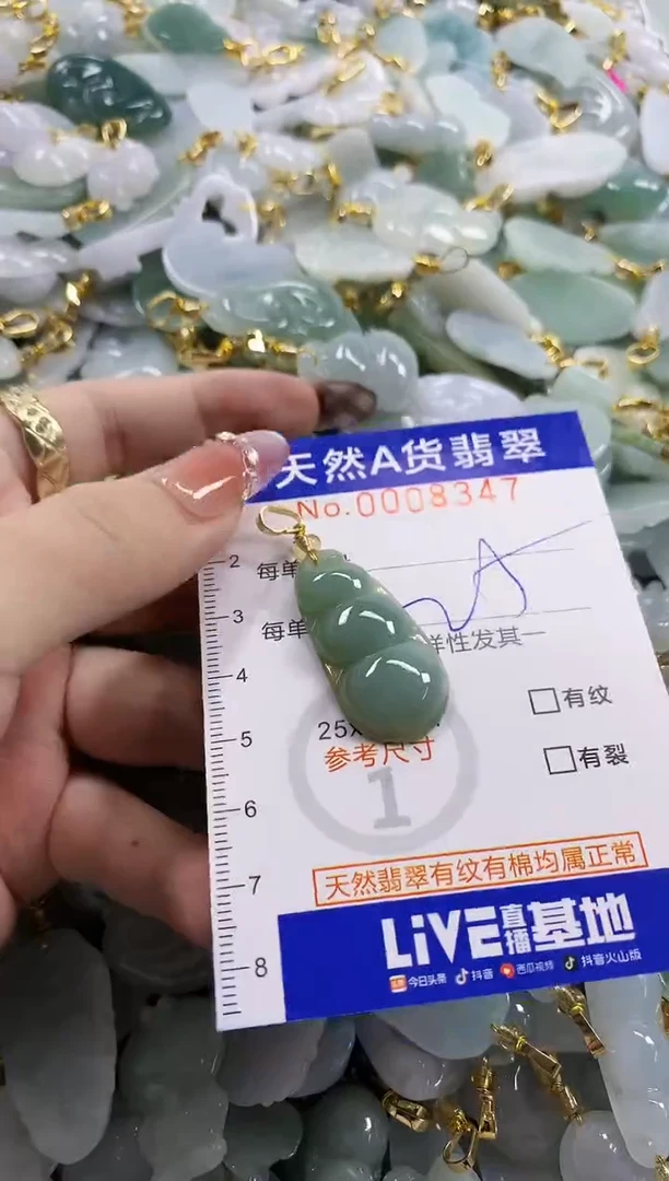 颈饰未镶嵌翡翠天然A货翡翠