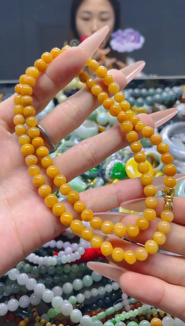 颈饰未镶嵌翡翠5MM