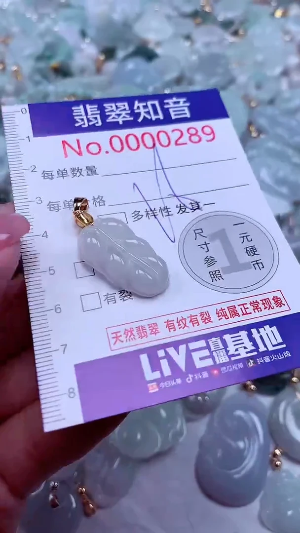 吊坠(不含链)未镶嵌翡翠289