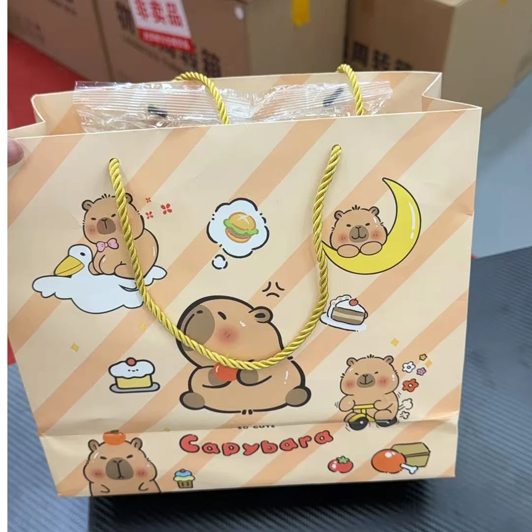 卡皮巴拉手账学习文具套装