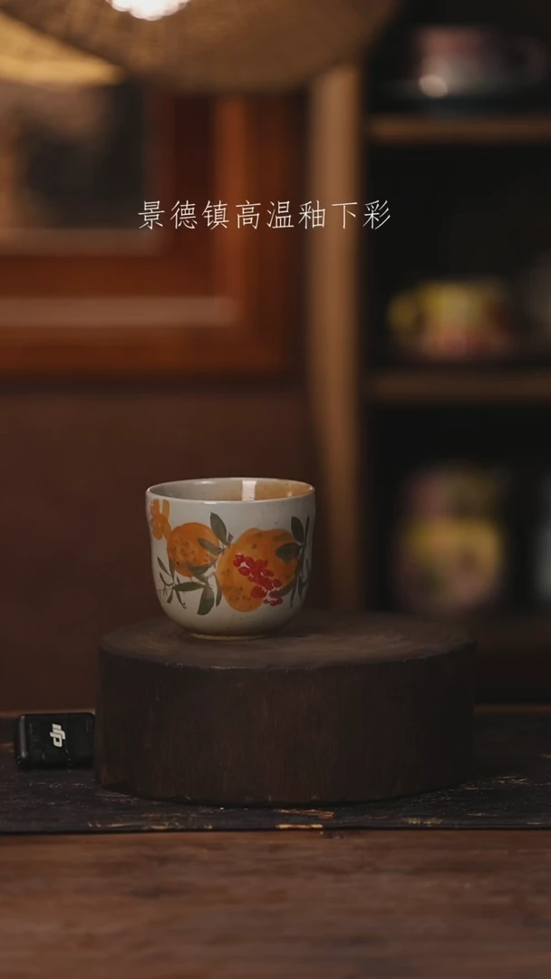 陶瓷景德镇高温釉下手绘陶瓷483