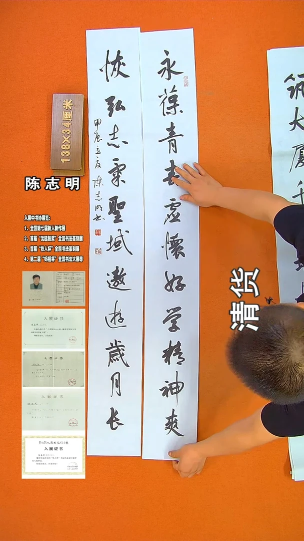 书法59陈志明书法作品