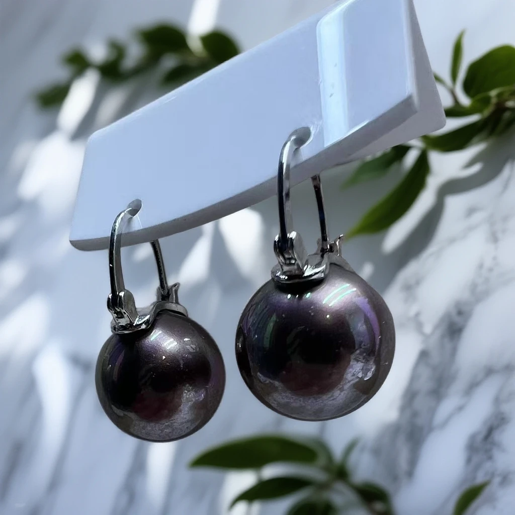 铜合金耳饰 时尚简约经典强光耳扣轻奢百搭耳饰