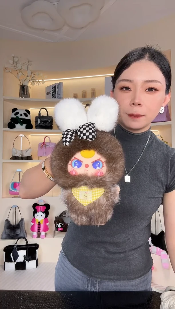 水貂毛【闪购商品】女包挂件C201