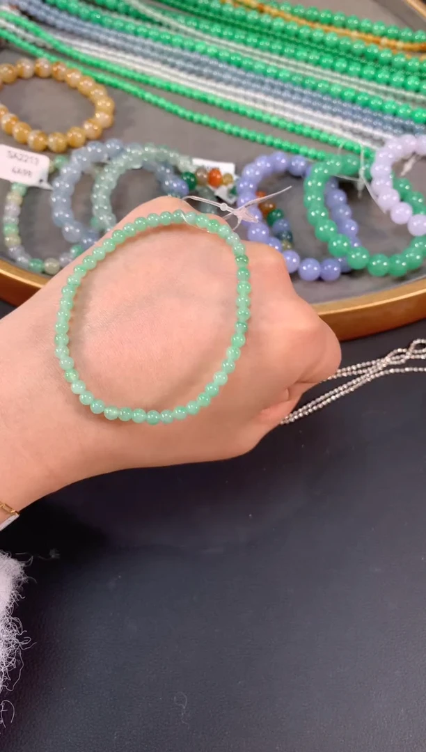 【闪购商品】翡翠手链未镶嵌Z277|580