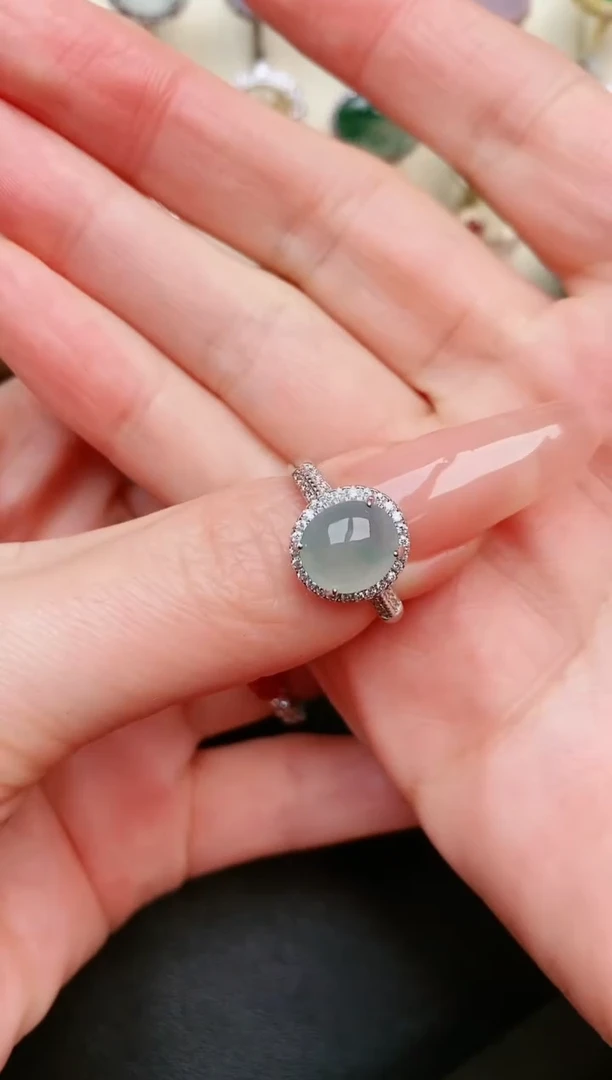 【闪购商品】翡翠戒指银S925镶嵌.....