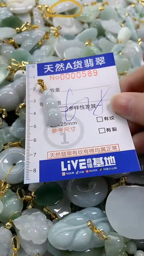 颈饰未镶嵌翡翠纯天然a货翡翠