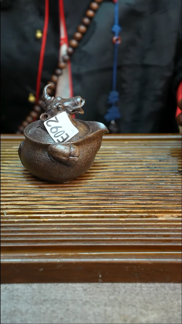 万古烧粗陶手工手作茶具