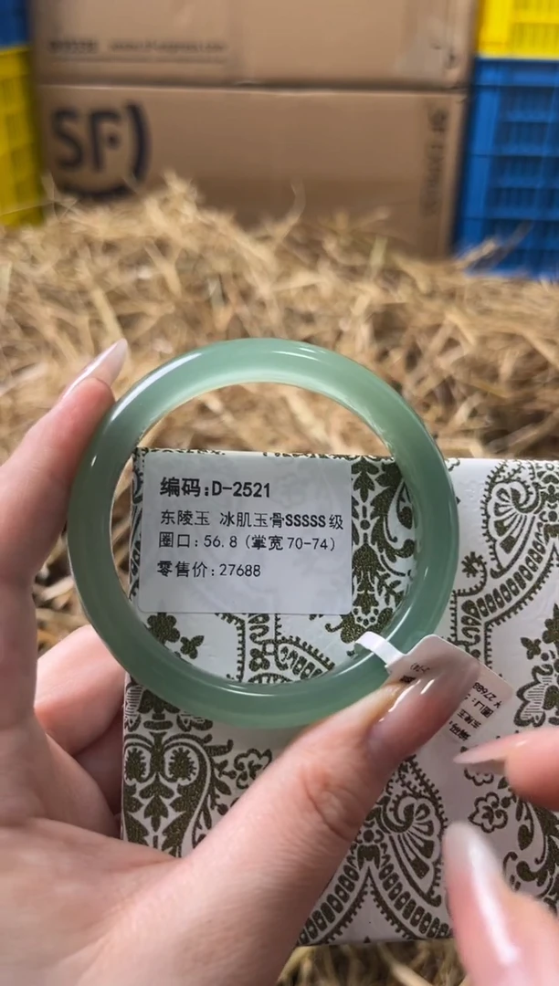 未镶嵌手镯石英质玉D-2521