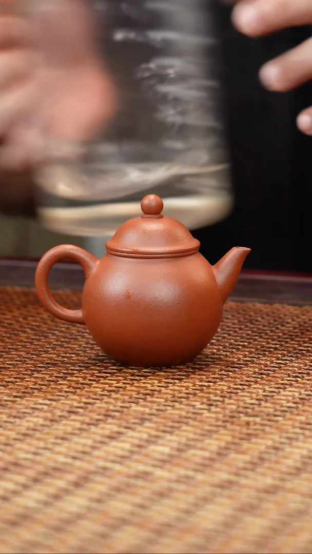 茶壶紫砂宜兴紫砂降坡秋水