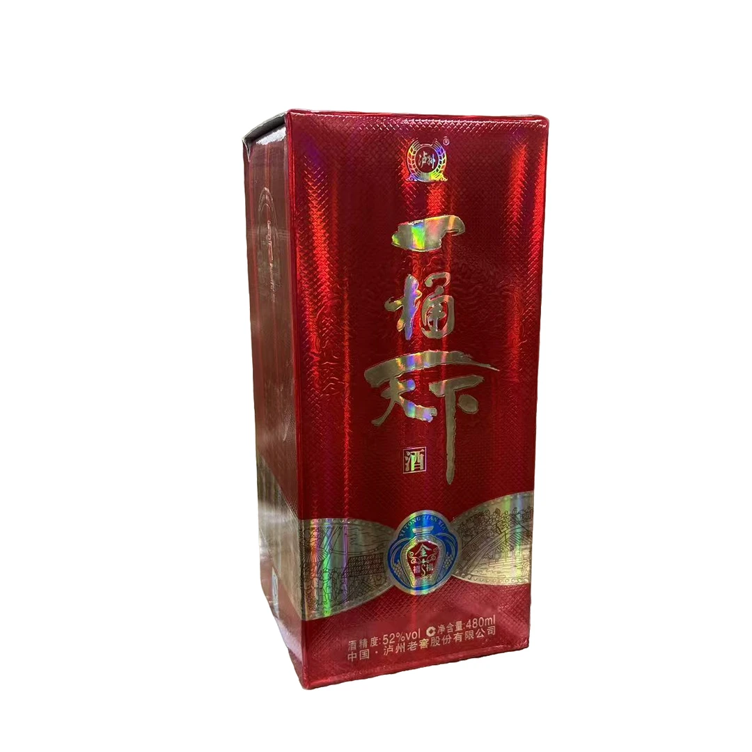 泸州老窖 一桶天下 52度480ml*1瓶 浓香型白酒