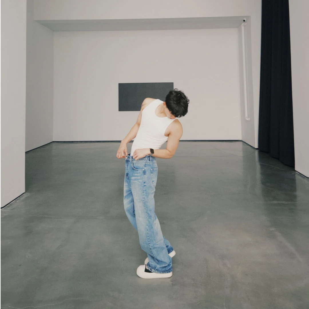 【李阿壹专属】蓝色牛仔裤裤子夏季水洗四季通用长裤