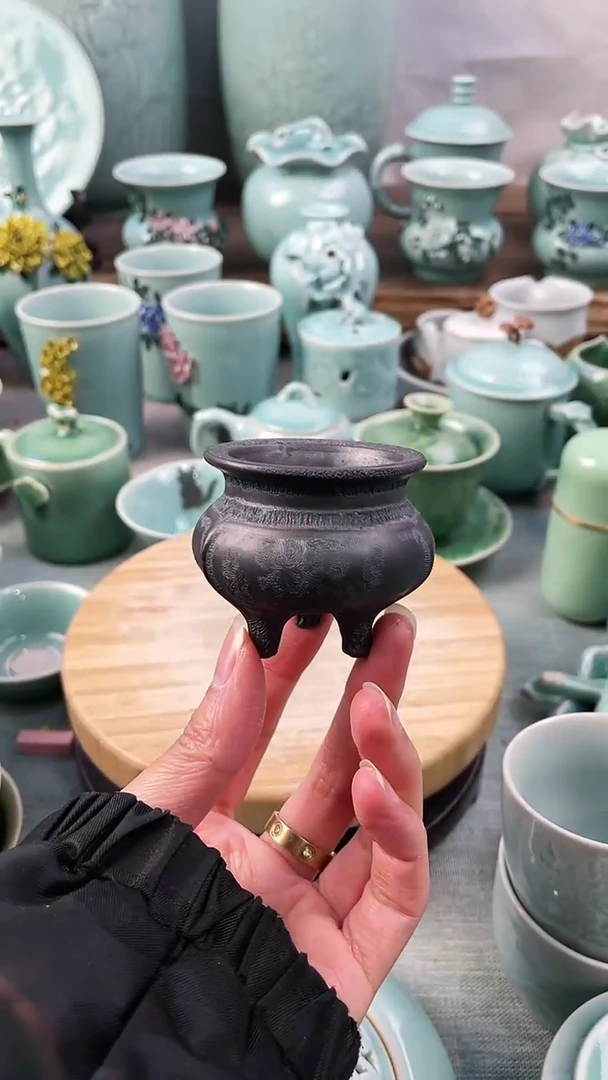 【闪购商品】特价 微瑕 慧仙青瓷