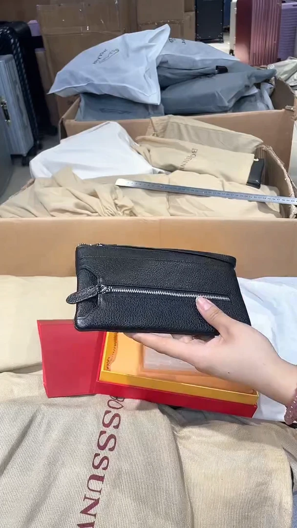 牛皮（革）韩爵绅士包包皮具056