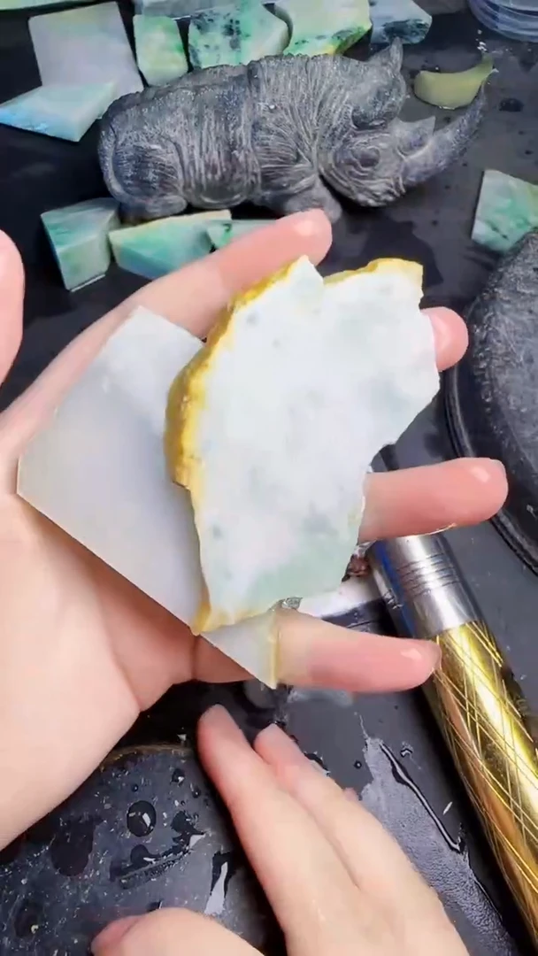 未镶嵌挂件翡翠天然翡翠005