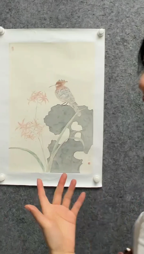 国画邹训精-2.5平尺-国画作品-GGyy