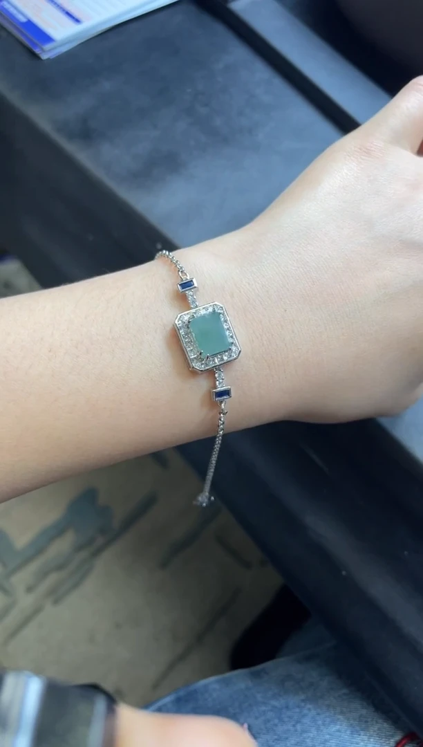 【闪购商品】翡翠手链合金W008-62068多样性发一