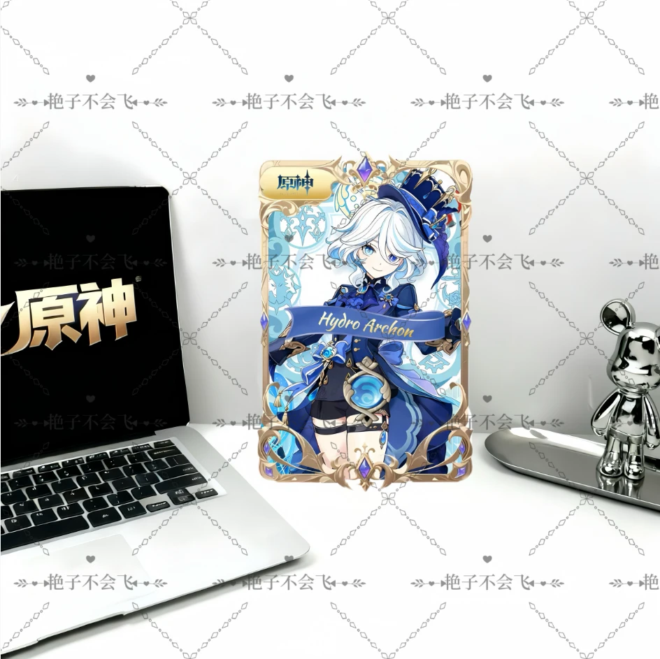 原神3d立体芙宁娜周边原神手办生日礼物送人二次元装饰画框摆件