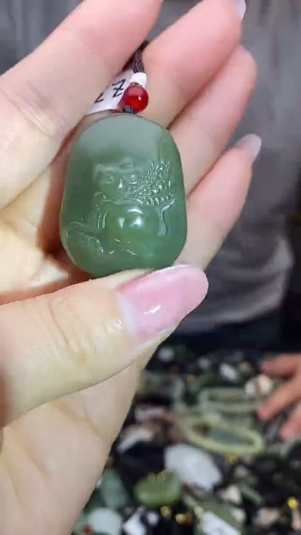 颈饰未镶嵌和田玉多样性发货，拍一发一