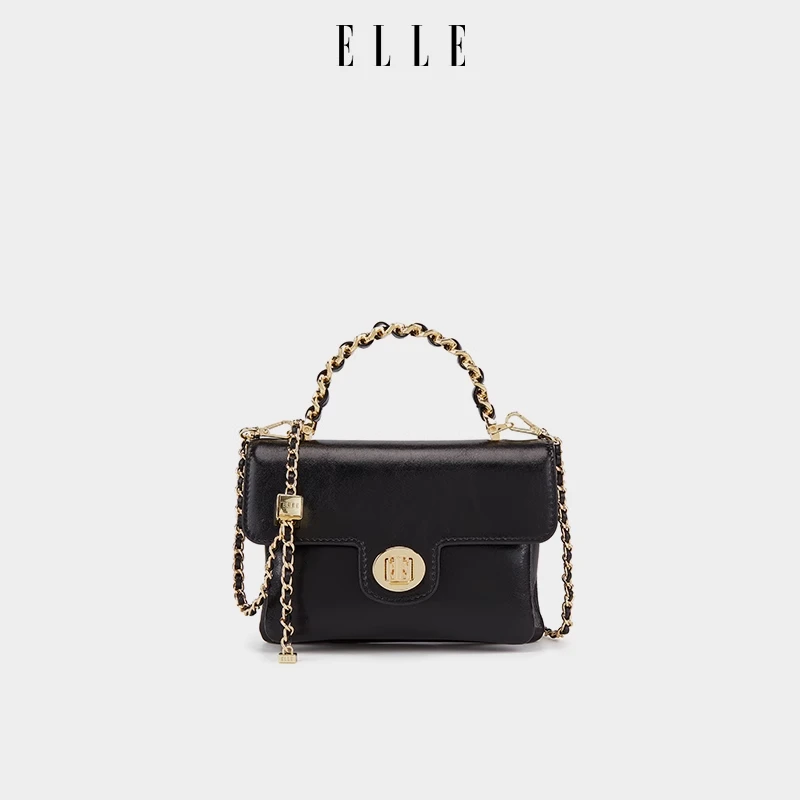 ELLE25年欧若风新款邮差单肩腋下时装周走秀款通勤百搭休闲25015