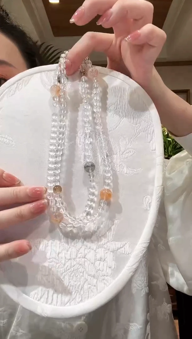 【闪购商品】水晶颈饰未镶嵌多样性发其一