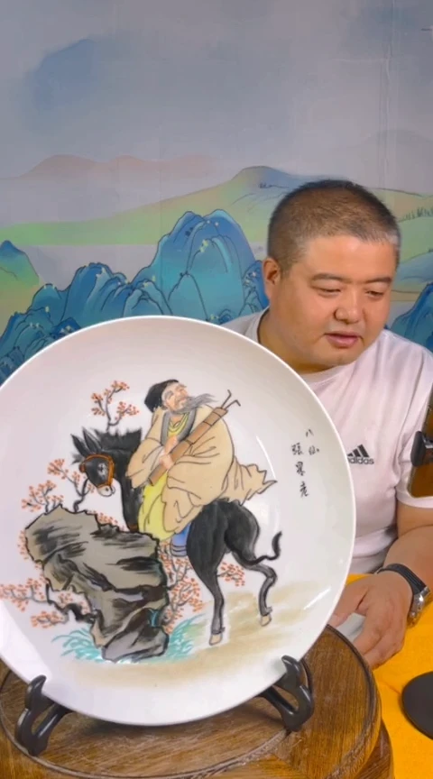 摆件景德镇陶瓷青花摆件52