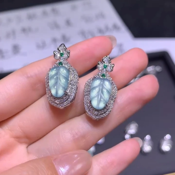 【逍遥严选】天然A货翡翠叶子吊坠*222/239/多样性发/1件