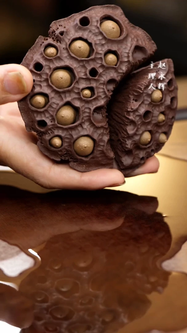 紫砂茶宠精工 莲蓬