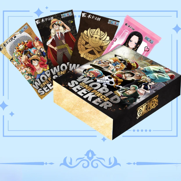 【新人欧气】木卡文创海贼王卡牌航海王二次元动漫周边盲盒卡牌