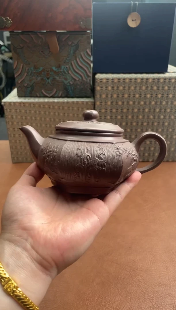 茶壶紫砂88 宜兴原矿紫砂