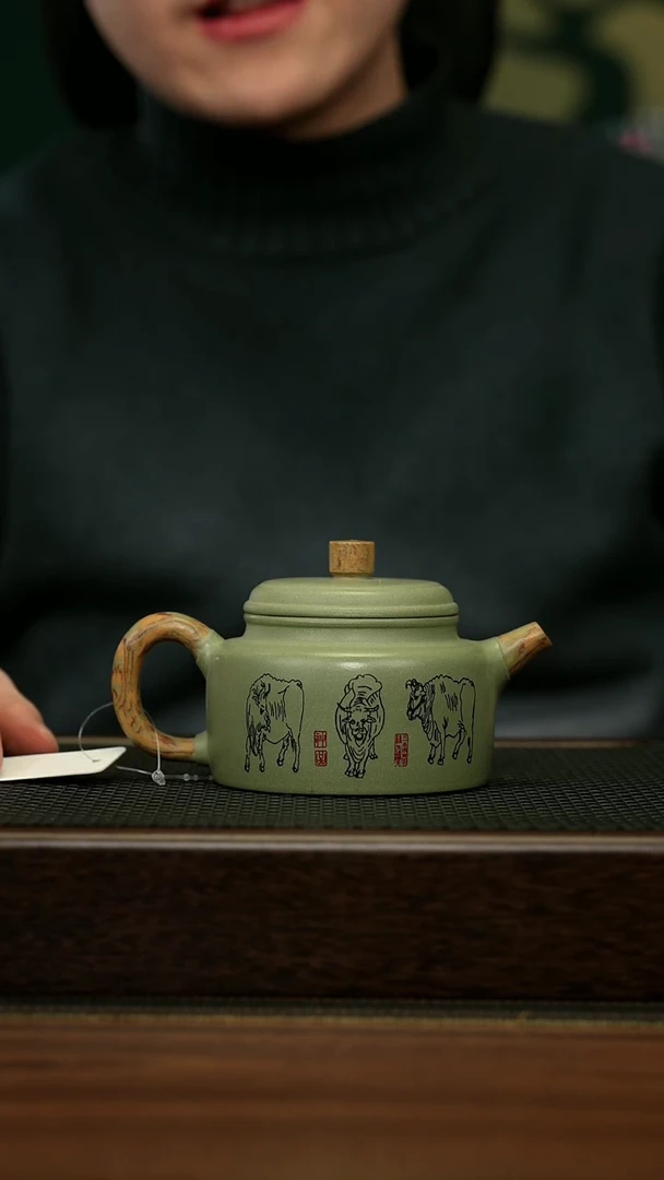 【闪购商品】紫砂茶壶宜兴原矿 半手工 紫砂壶容量240CC