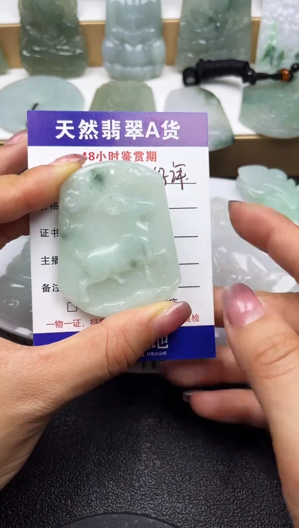 颈饰未镶嵌翡翠