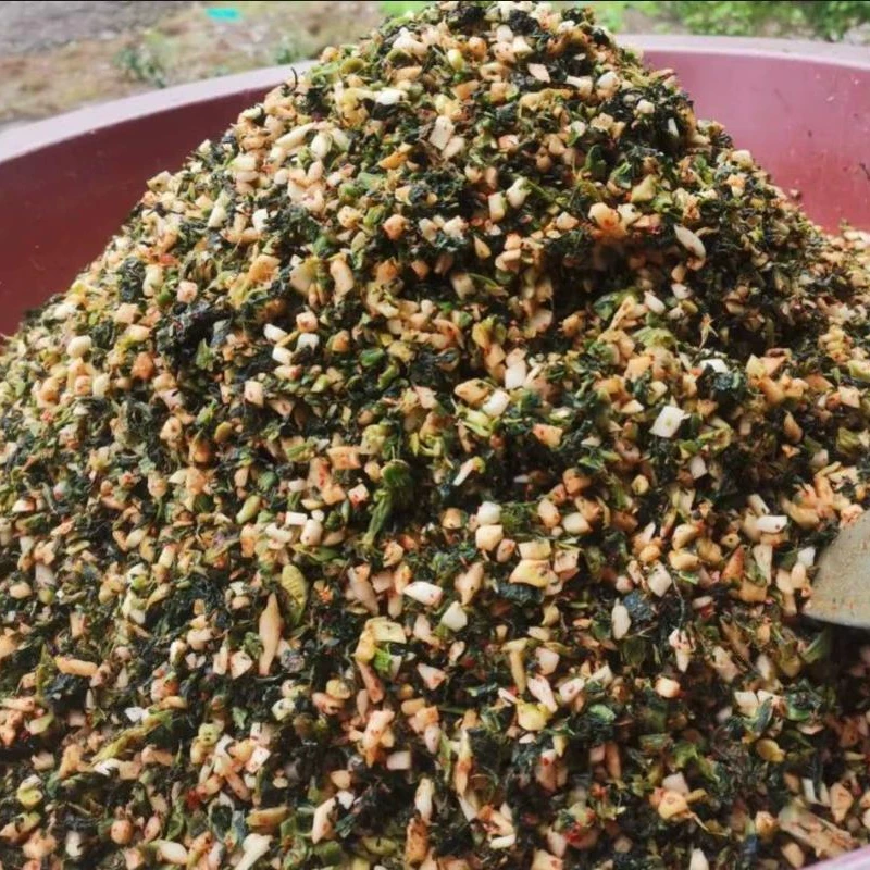 湖北恩施利川 土特产 特色盐菜农家制作大头盐菜咸菜腌菜坛子菜