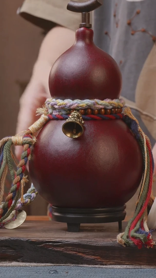 1344号精品大漆葫芦防腐防渗装水茶酒