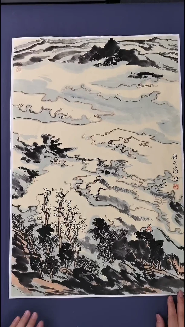国画纯手绘书画作品