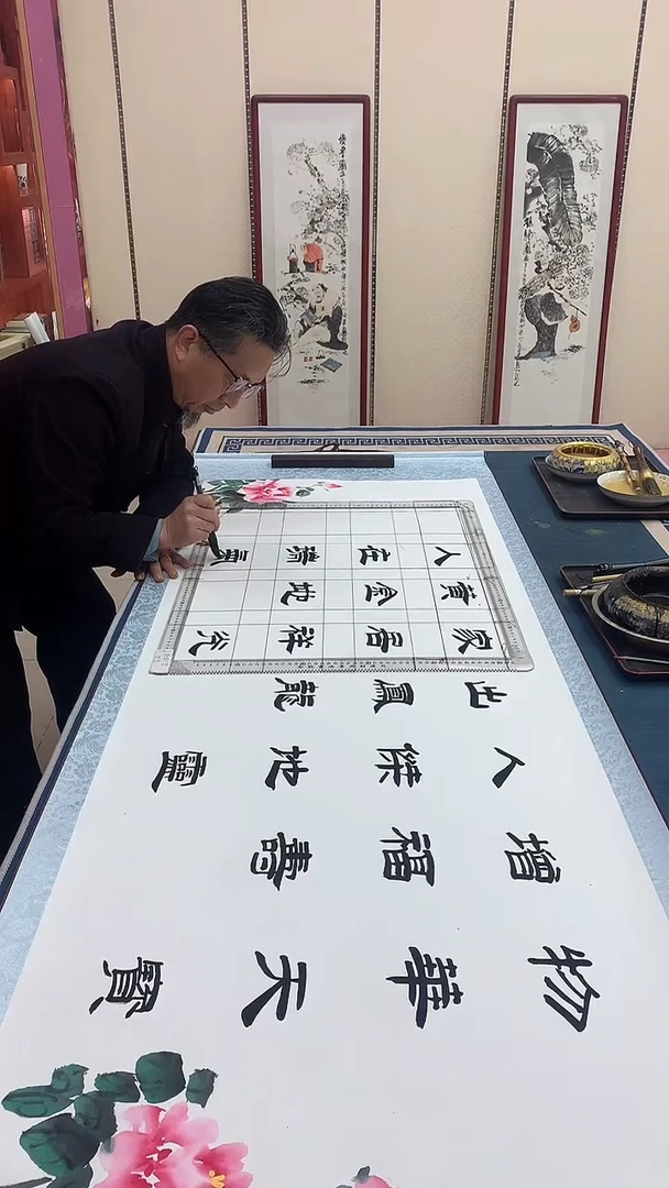 【闪购商品】书法董陆盈   富贵词
