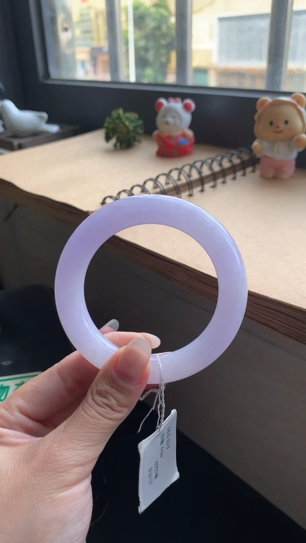 翡翠手镯未镶嵌a**妮6757号定金1000