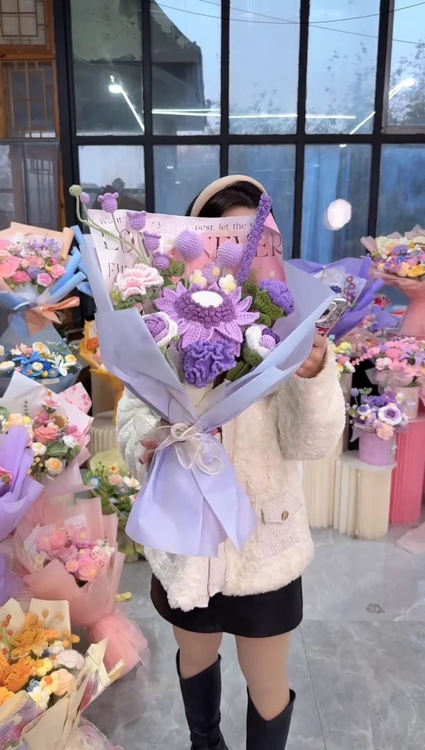 非遗手工定制花束，孤品清仓！