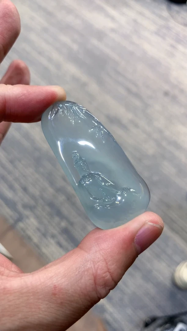 颈饰未镶嵌翡翠天然A货翡翠