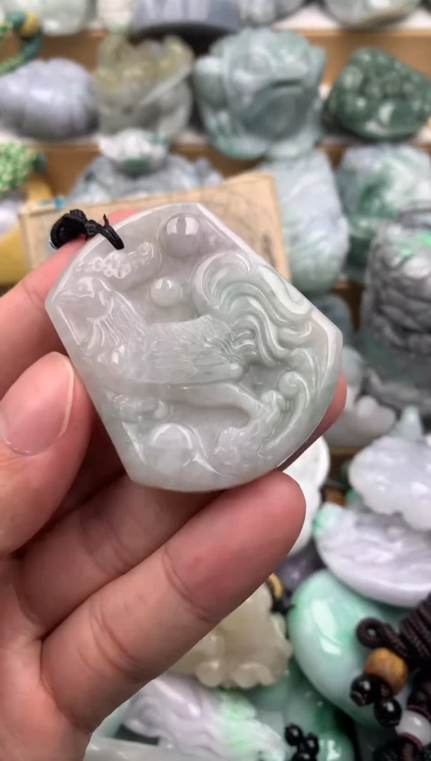 吊坠(不含链)未镶嵌翡翠1