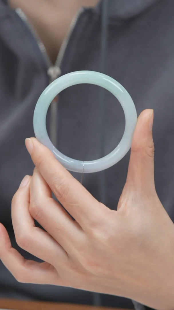 未镶嵌手镯翡翠圆条w0913