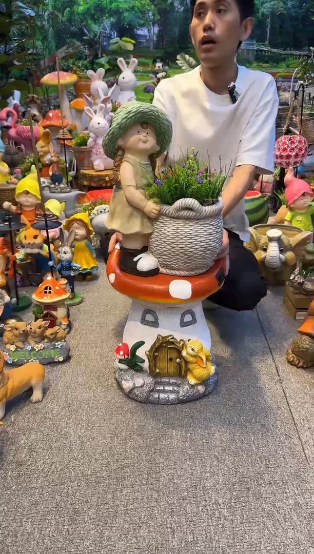 无花朵花园庭院摆件&002&