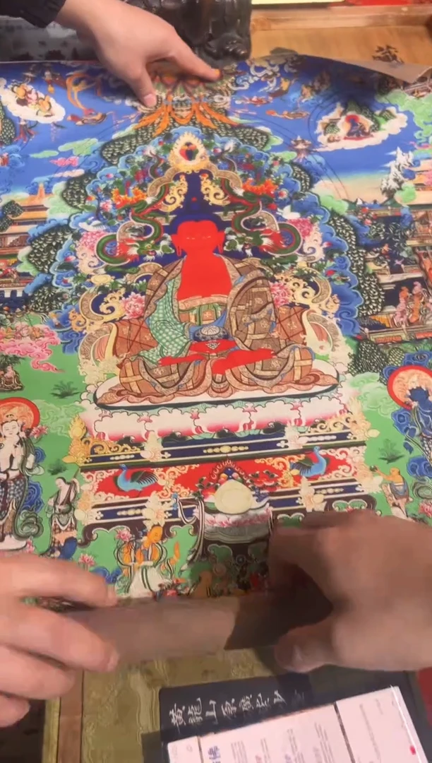 卷轴画卷轴画奥奥的唐卡