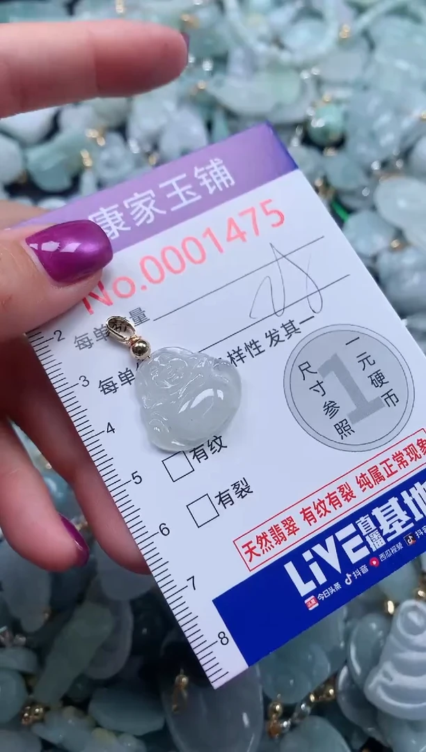颈饰未镶嵌翡翠1475