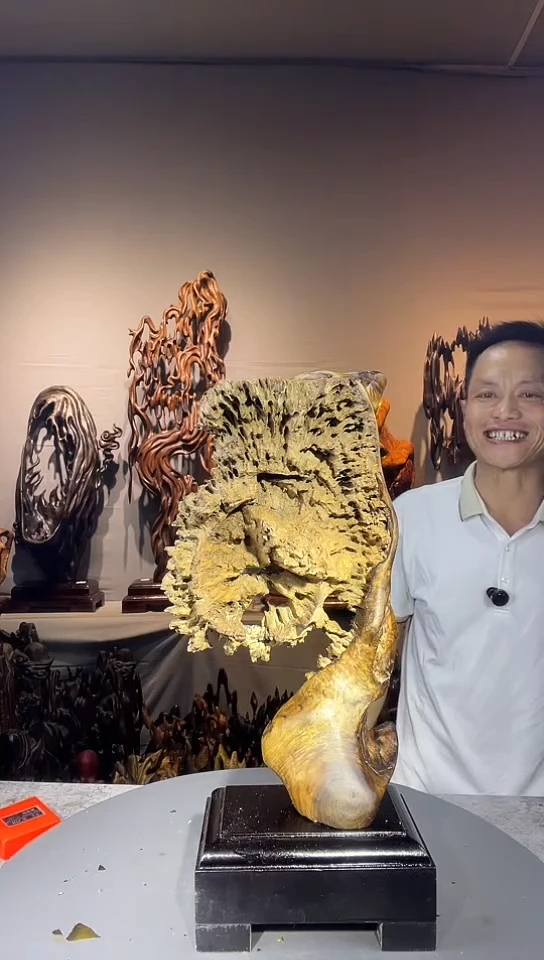 金丝楠金丝楠小叶桢楠随行摆件50