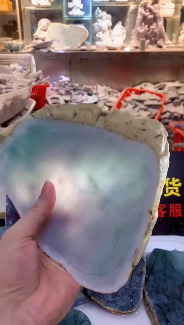 裸石翡翠0朗0翡翠珠宝60