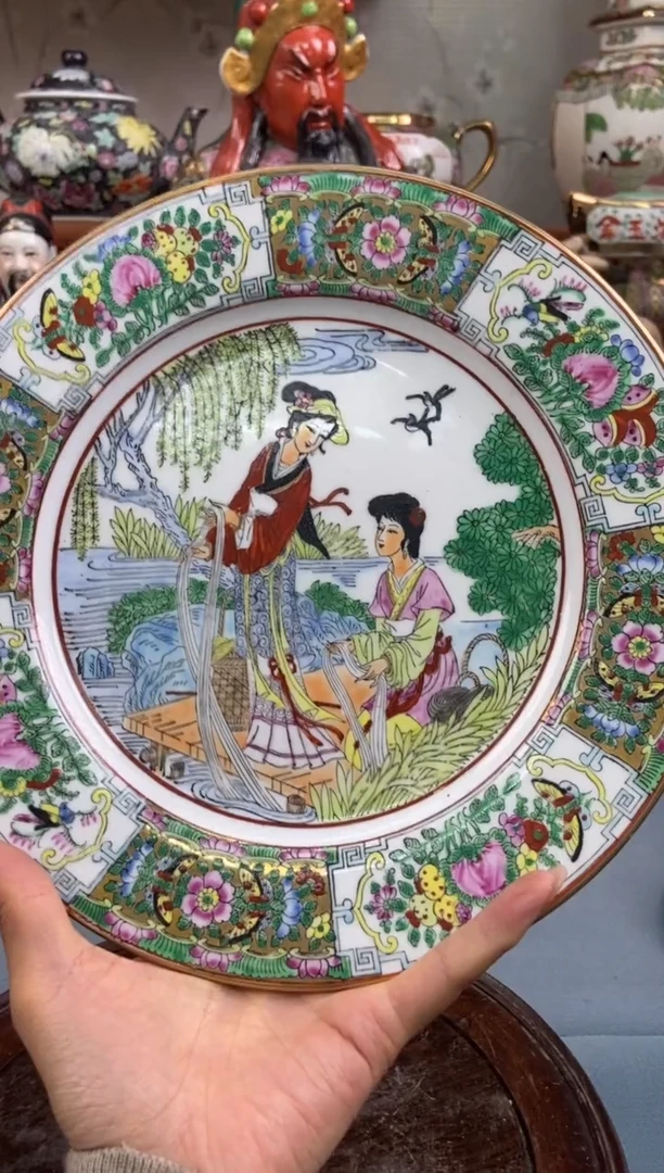 瓷片微瑕慎拍景德镇窑老厂瓷器单件