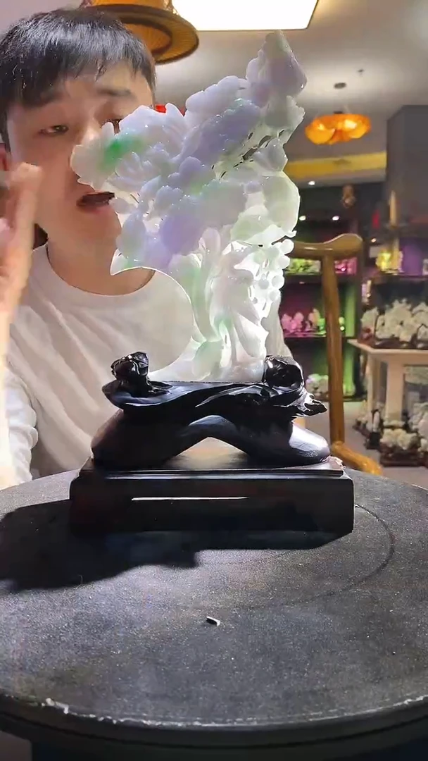 【闪购商品】定制翡翠未镶嵌03/0115/W/花