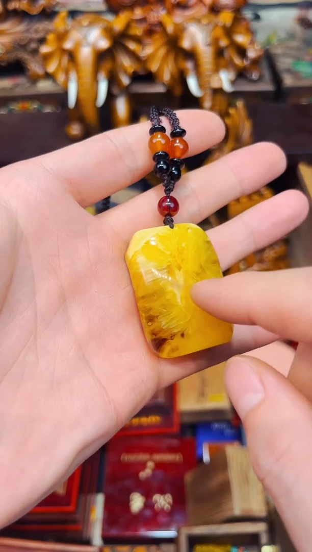 未镶嵌蜜蜡裸石A瑞哥专属高端精品54