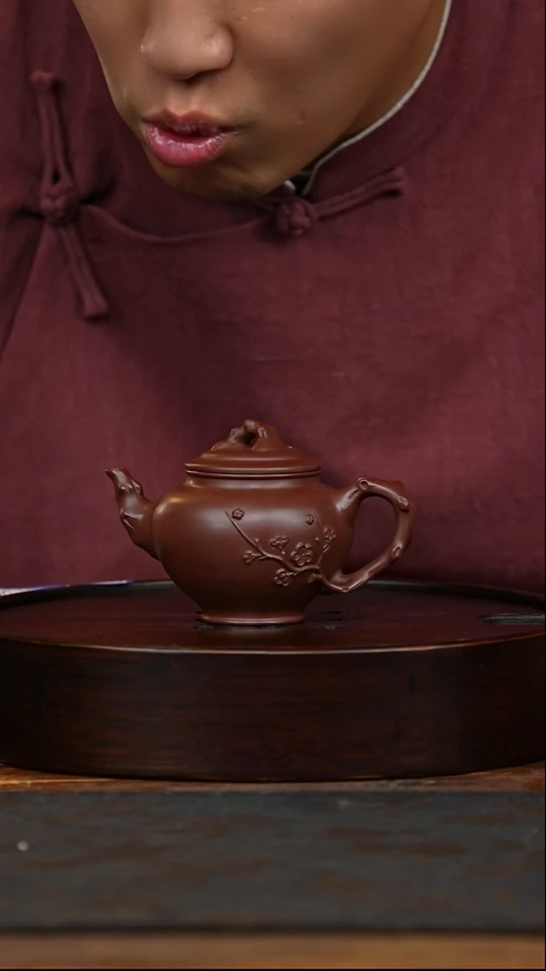 茶壶紫砂PYL-梅报春壶160cc